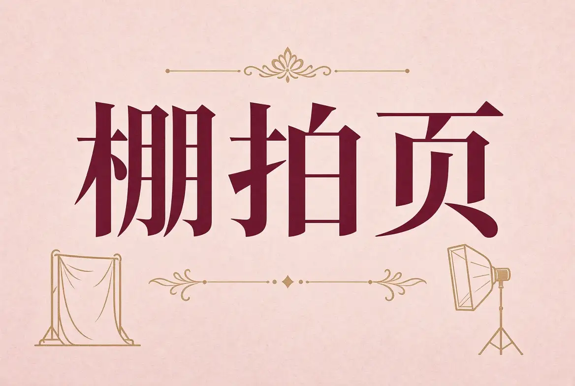 棚拍摄影内容